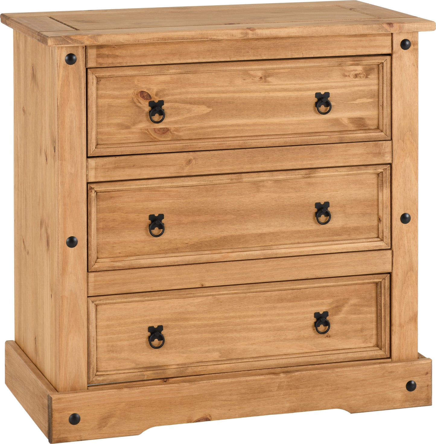 Corona Pine 3 Drawer Chest