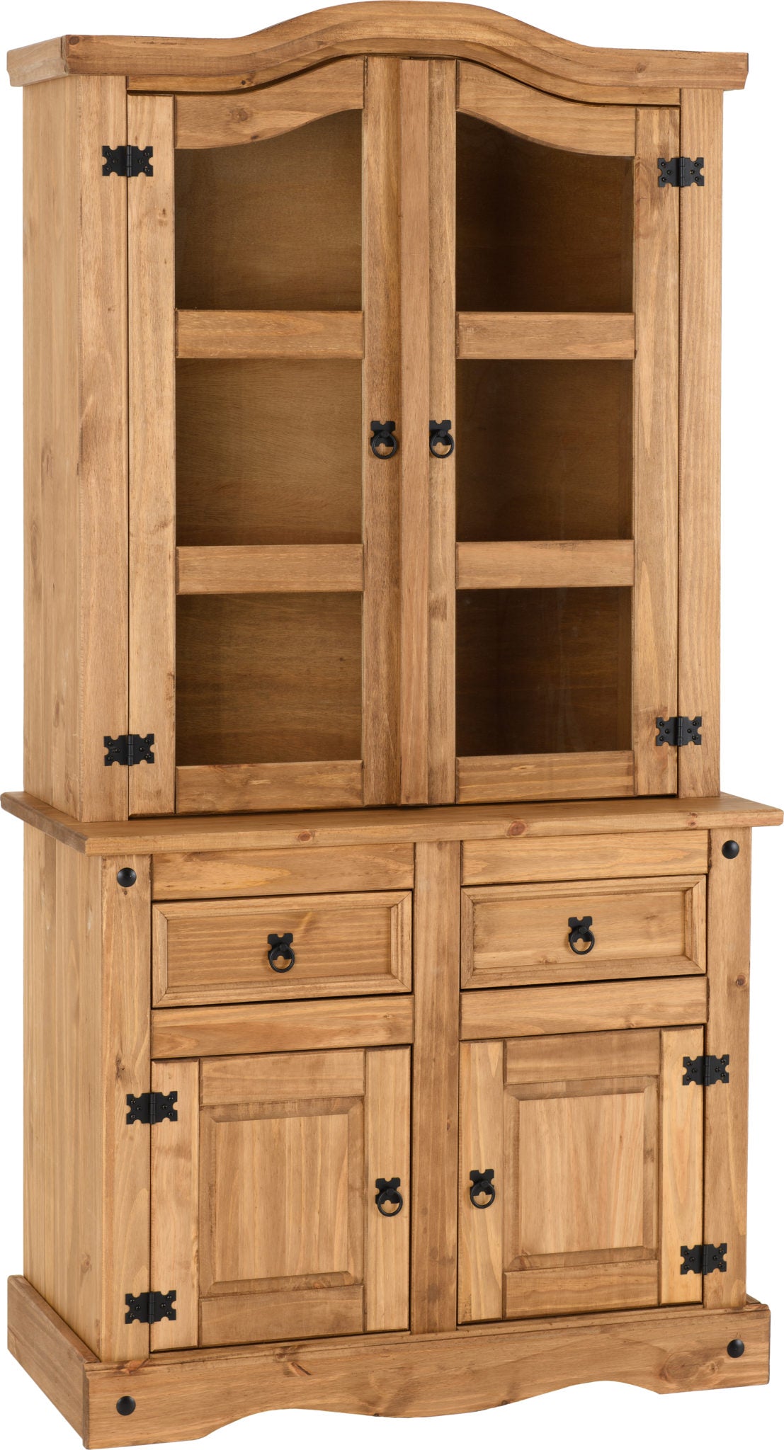Corona Pine Buffet Hutch