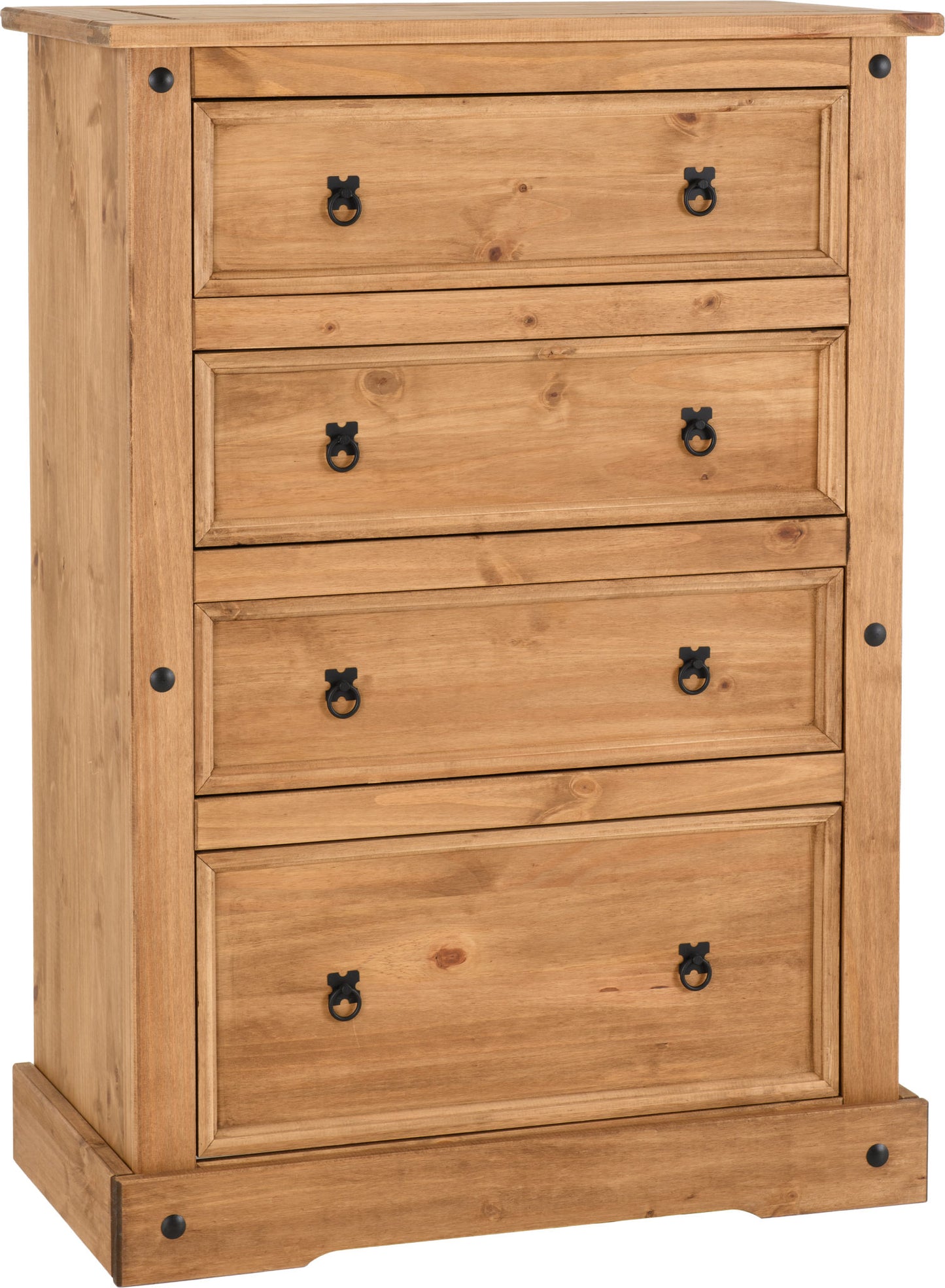 Corona Pine 4 Drawer Chest