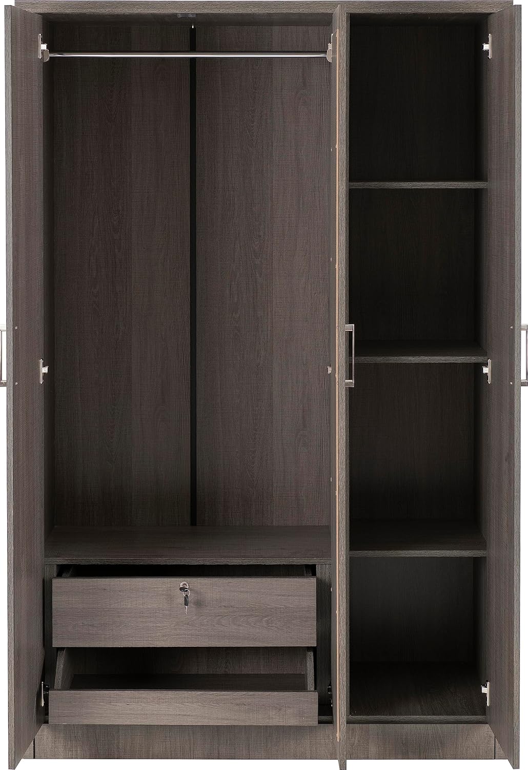 LSB 3 Door Mirrored Wardrobe