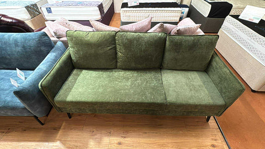 Alden Green 3 Seater Sofa