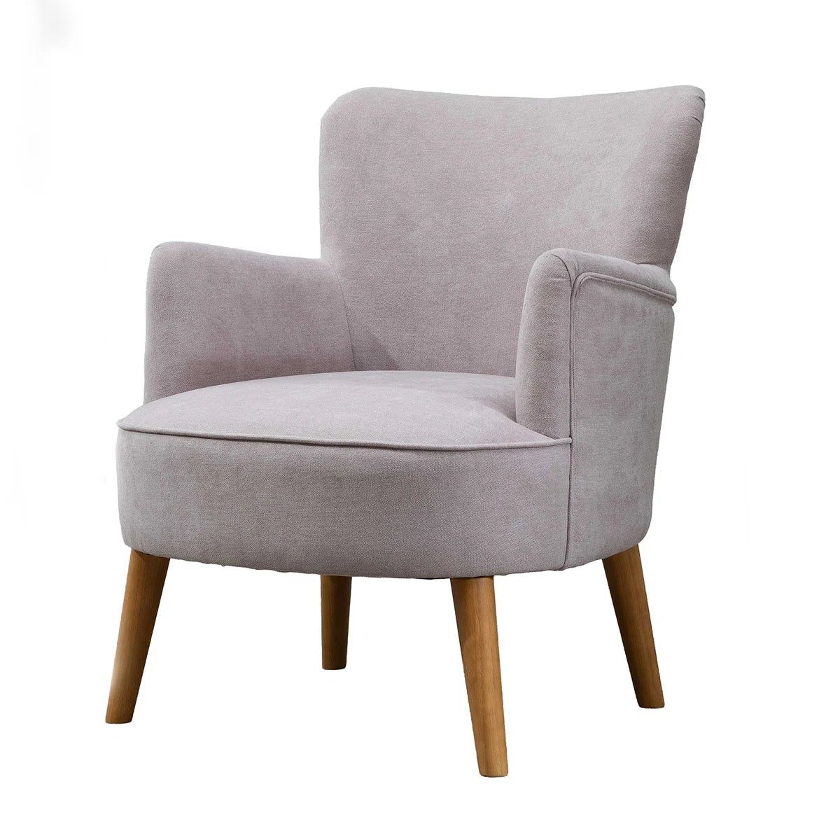 Avocado Grey Upholstered Tub Chair