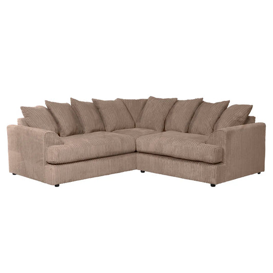 Adrian 4 Seat Coffee Jumbo Cord Corner Sofa