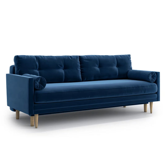 Ashton Riviera Navy 3 Seater Clic Clac Sofa Bed
