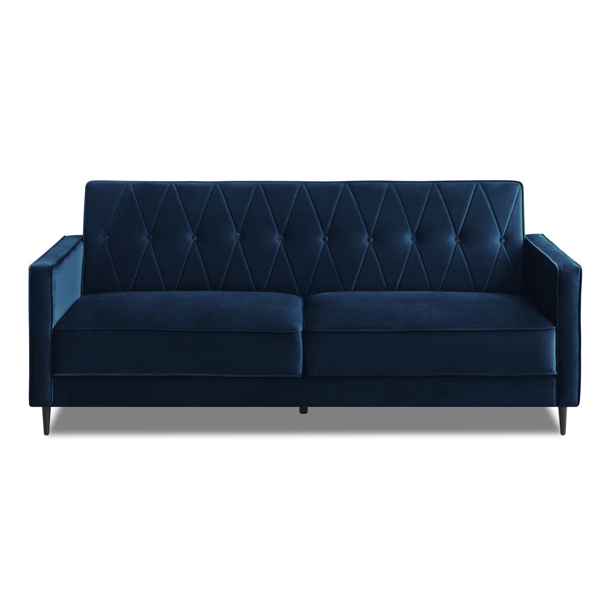 Artemus 3 Seat Navy Velvet Clic Clac Sofa Bed