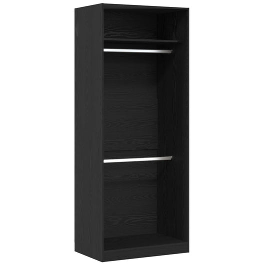 Sophia Black Open Front Wardrobe
