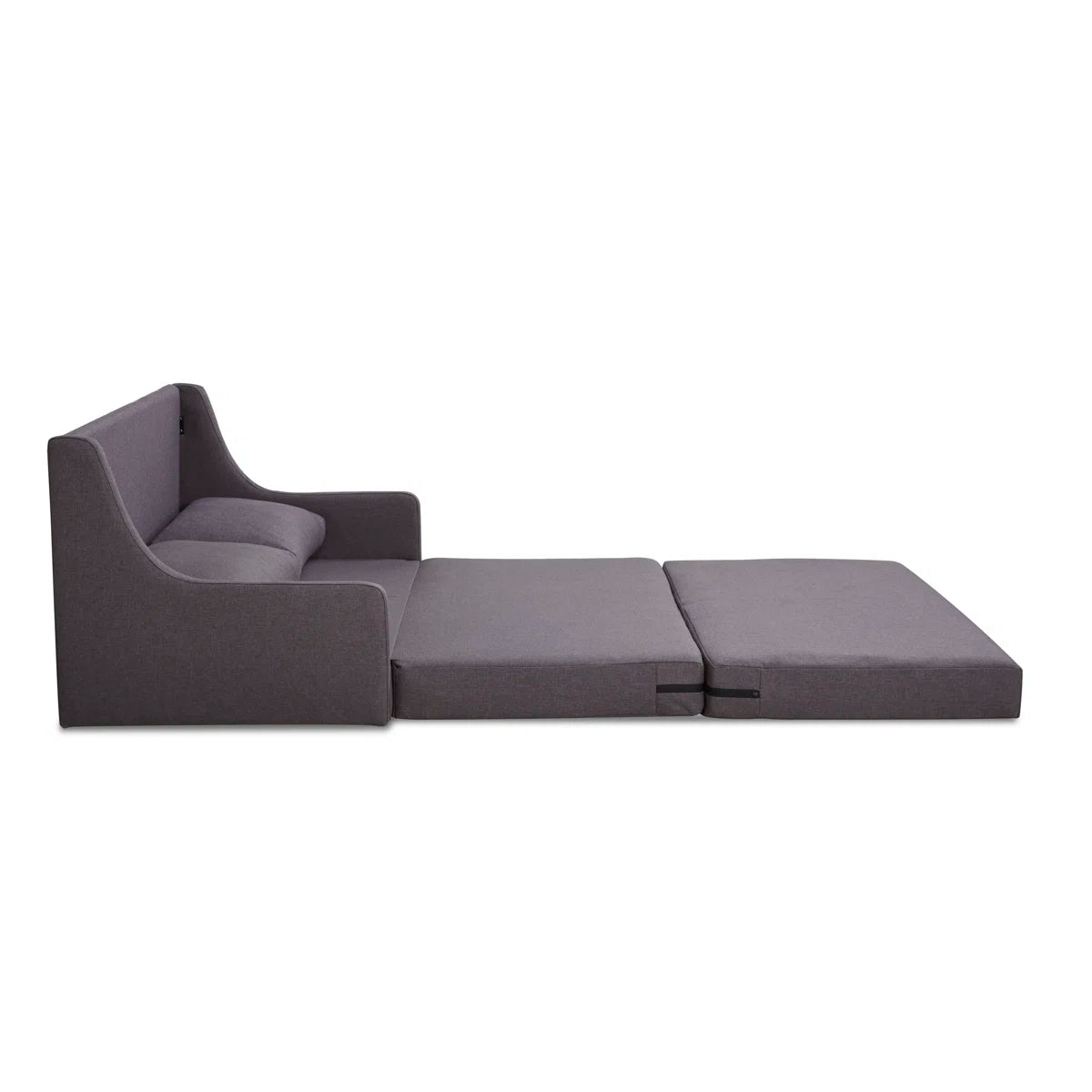Boutique 2 Seat Grey Fold Out Sofa Bed