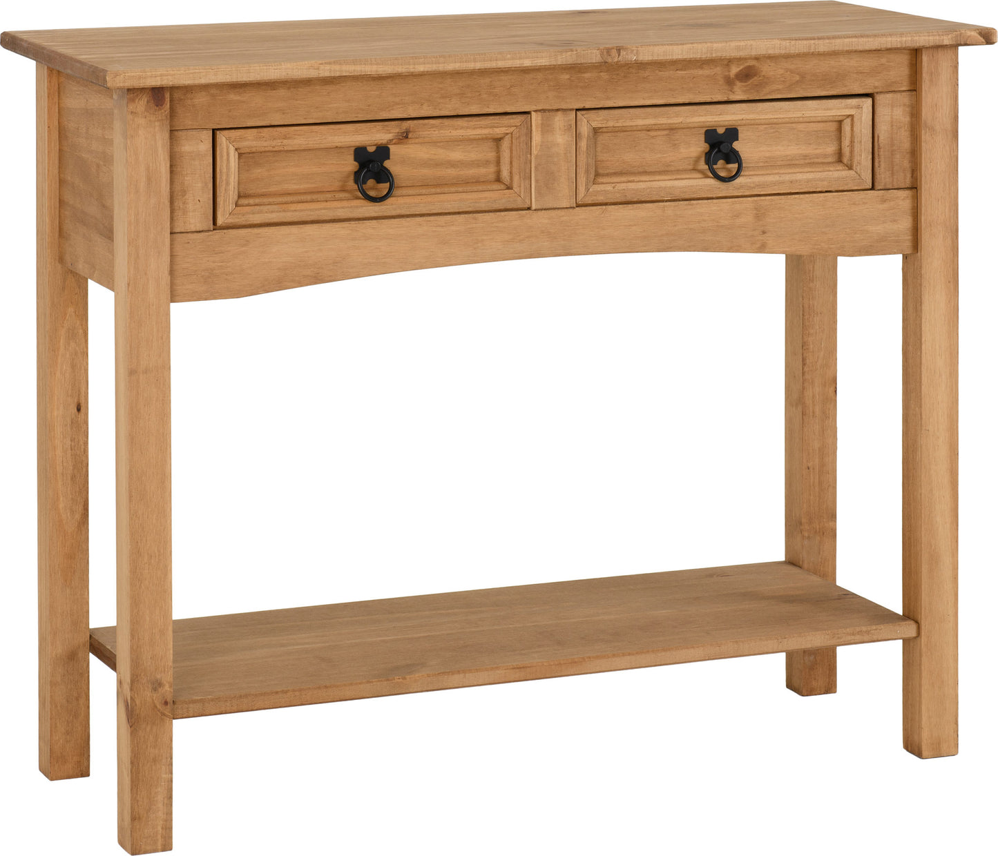 Corona Pine 2 Drawer Console Table