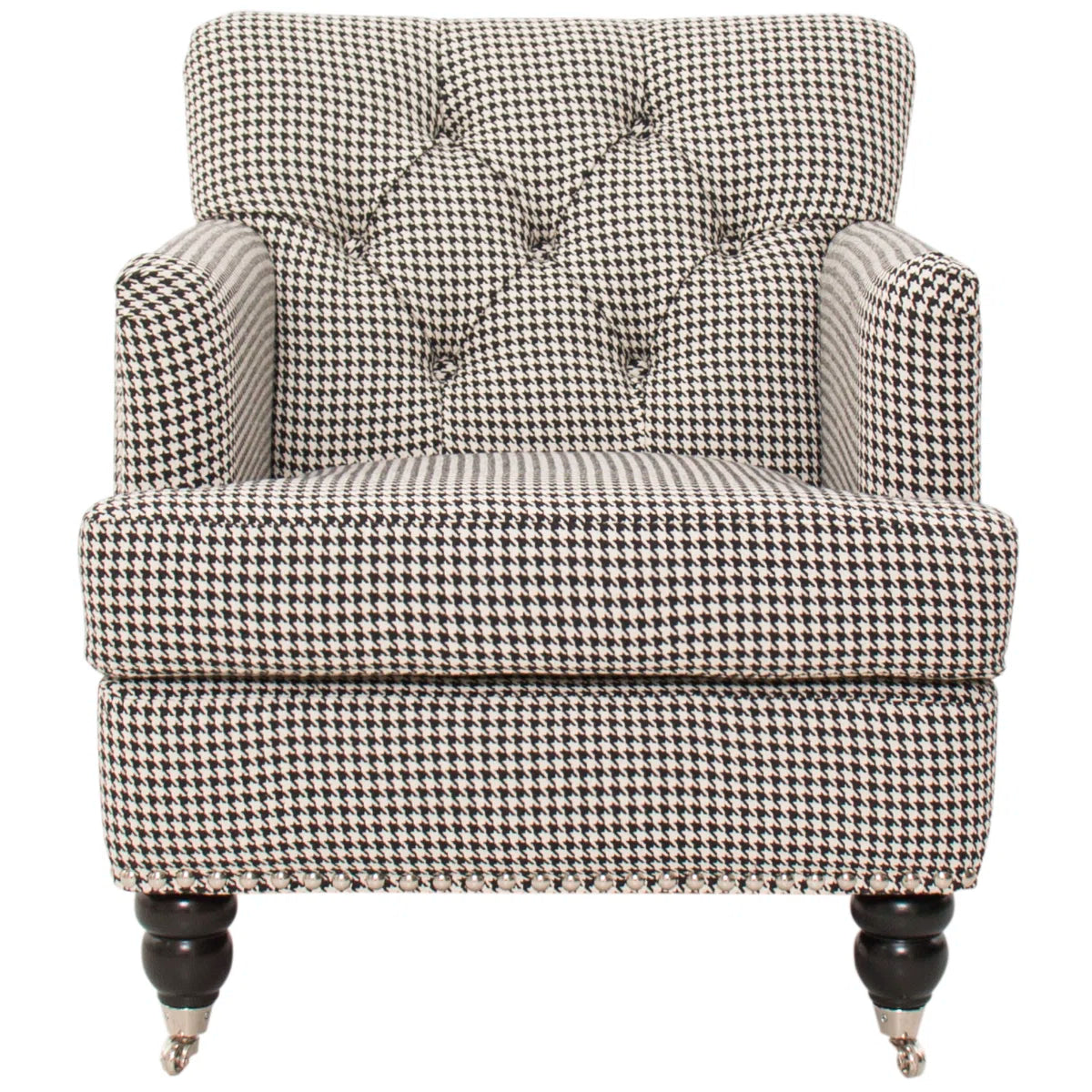 Brook Cotton Herringbone Armchair