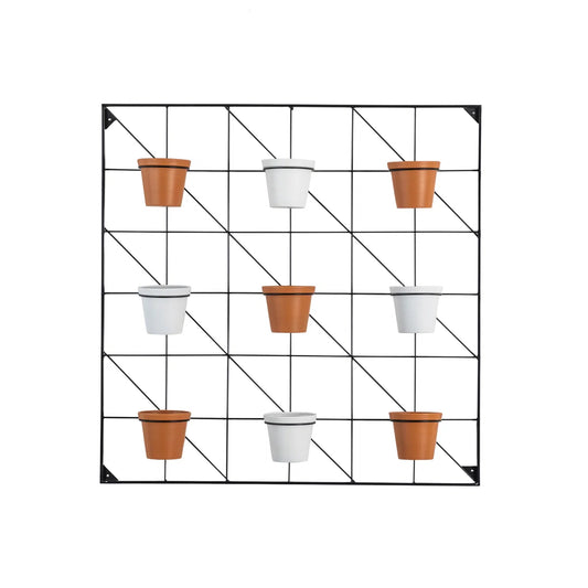 Carly 9 Pot Wall Planter