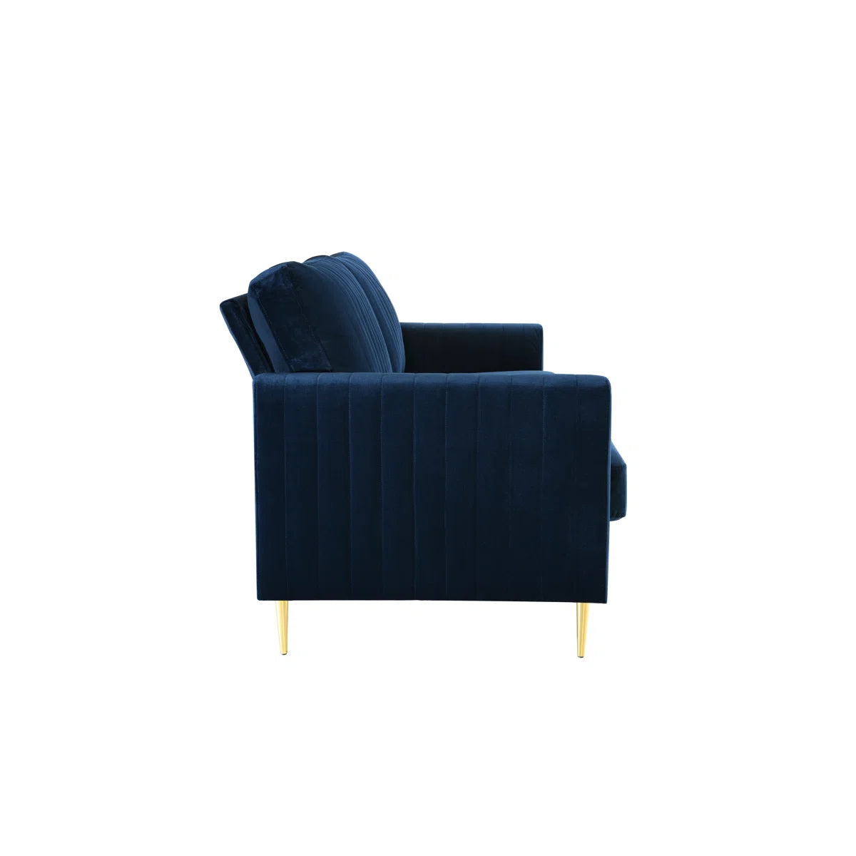 Cotswold 3 Seater Navy Velvet Sofa