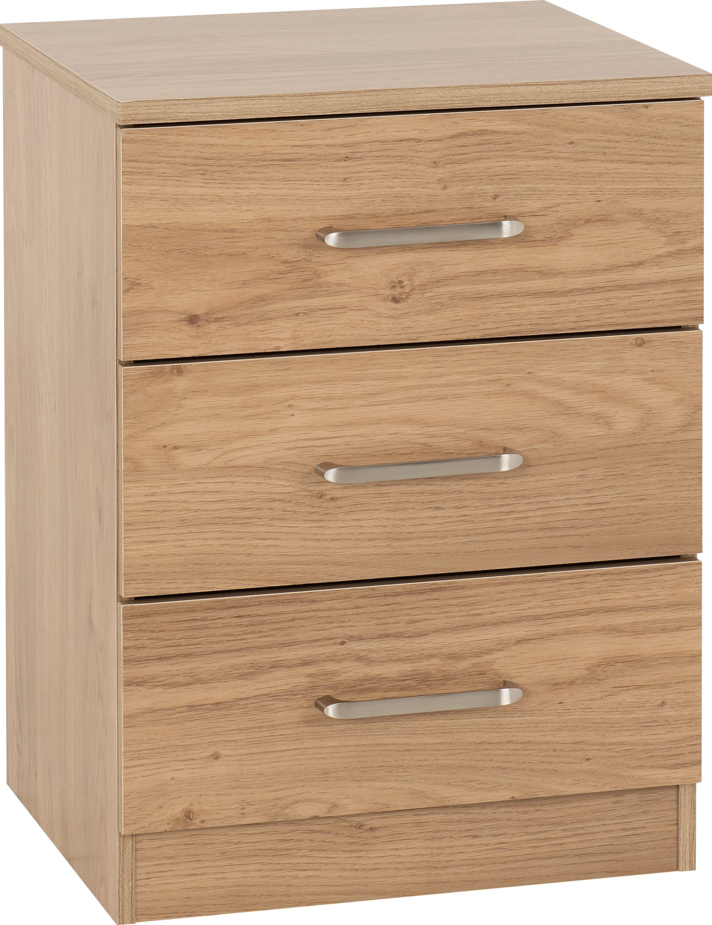 DAK 3 Drawer Bedside