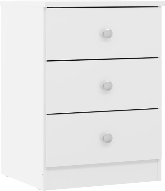 DEN 3 Drawer Bedside
