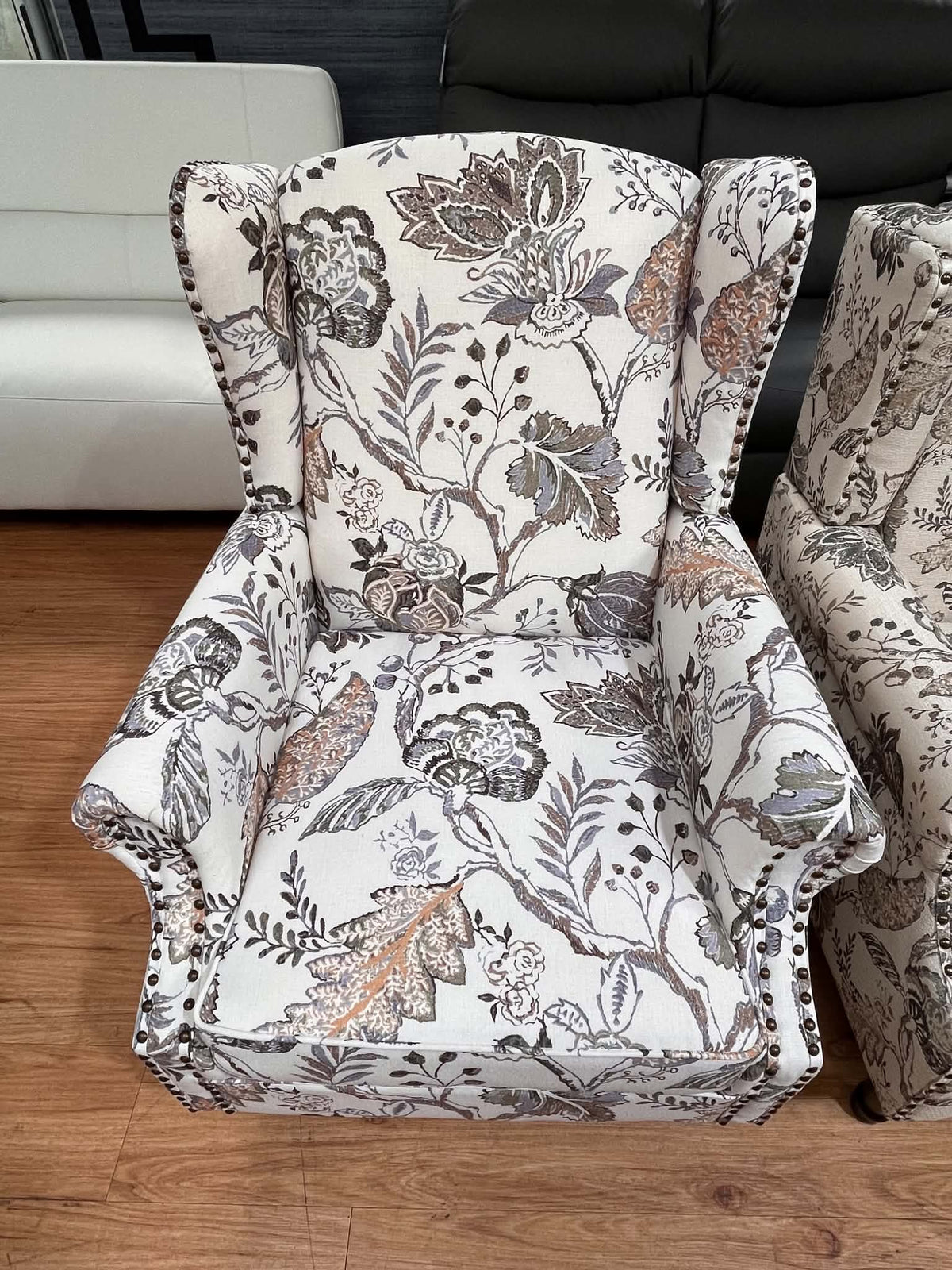 Dahlia Damask Armchair