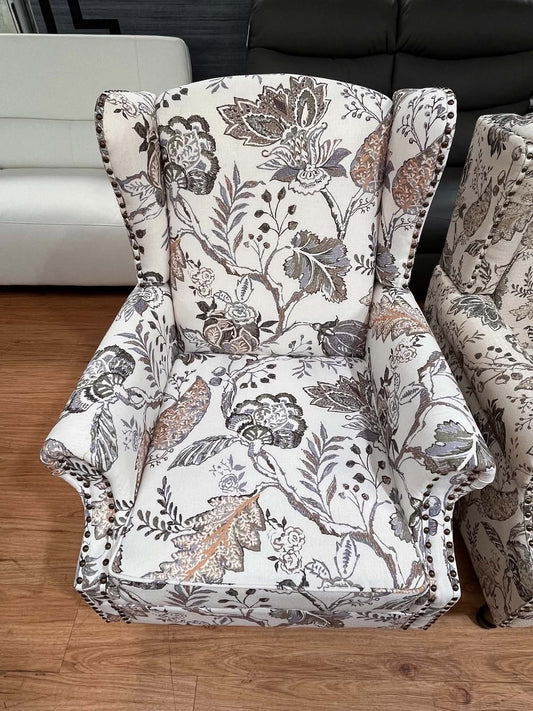 Dahlia Damask Armchair