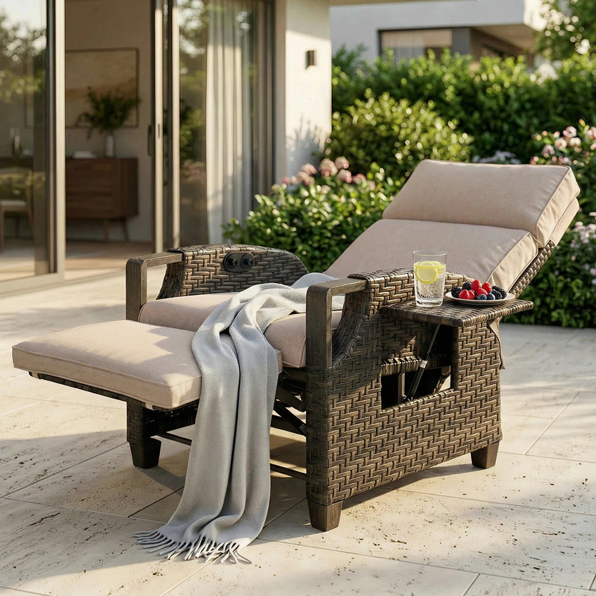 Sonny Reclining Garden Lounge Chair