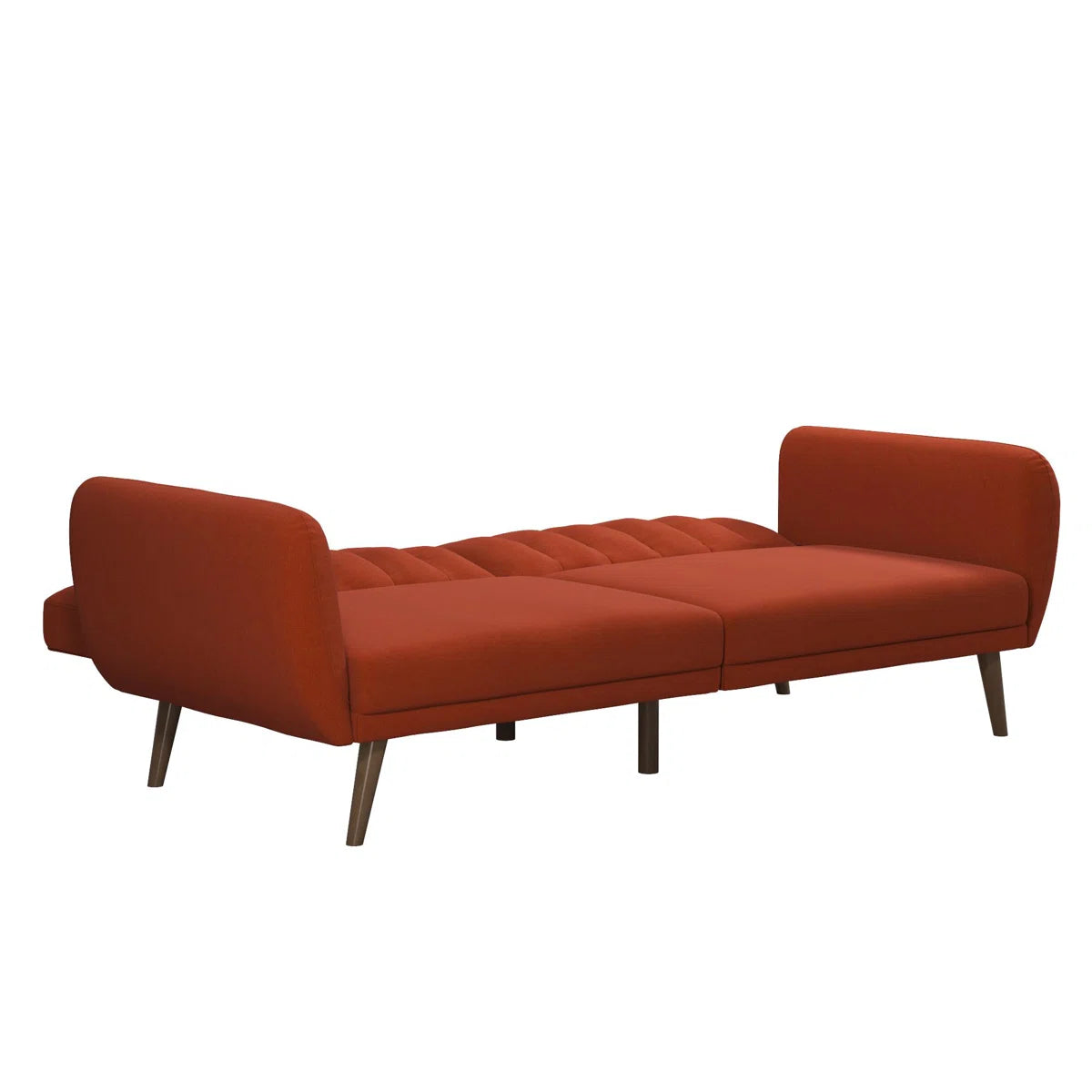 Grange 3 Seater Orange Linen Clic Clac Sofa