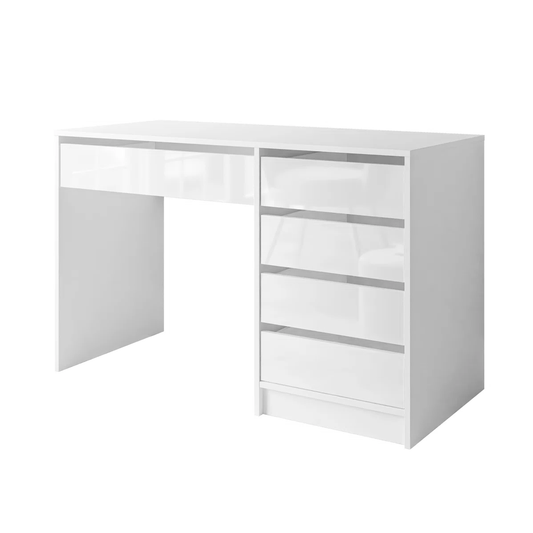 Grayson White 5 Drawer Dressing Table/Desk