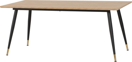HAM Large Oak Effect Dining Table