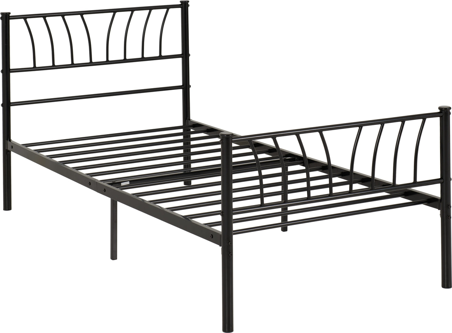 HLW 3ft Single Metal Bed