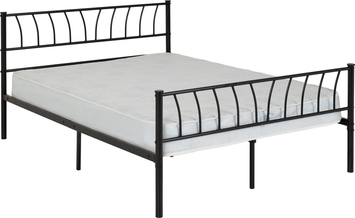HLW 4ft6 Double Metal Bed