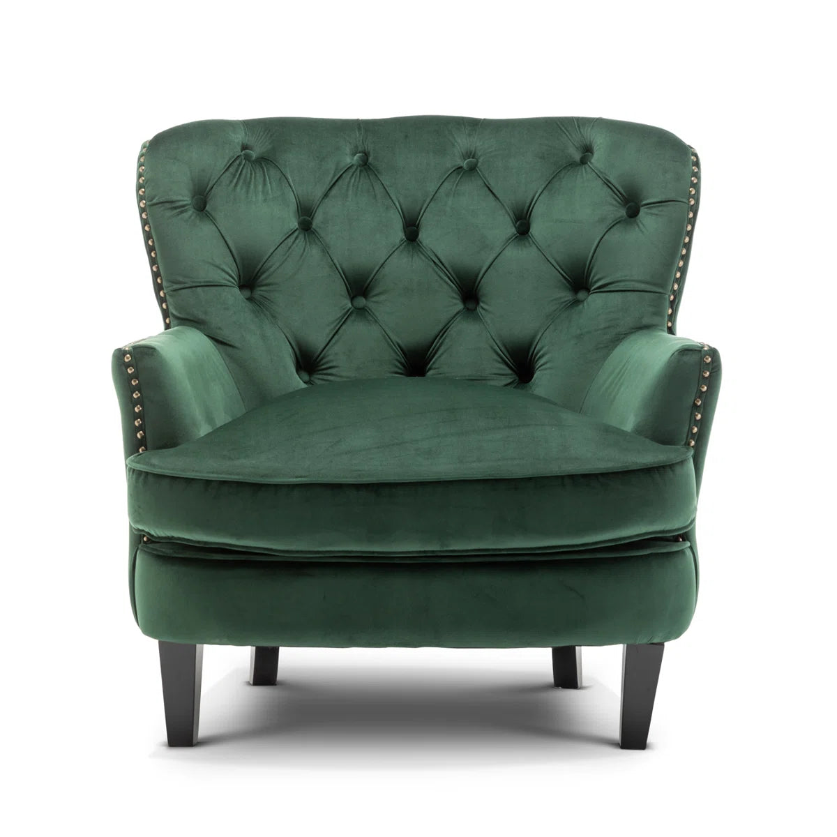 Armitage Green Velvet Armchair