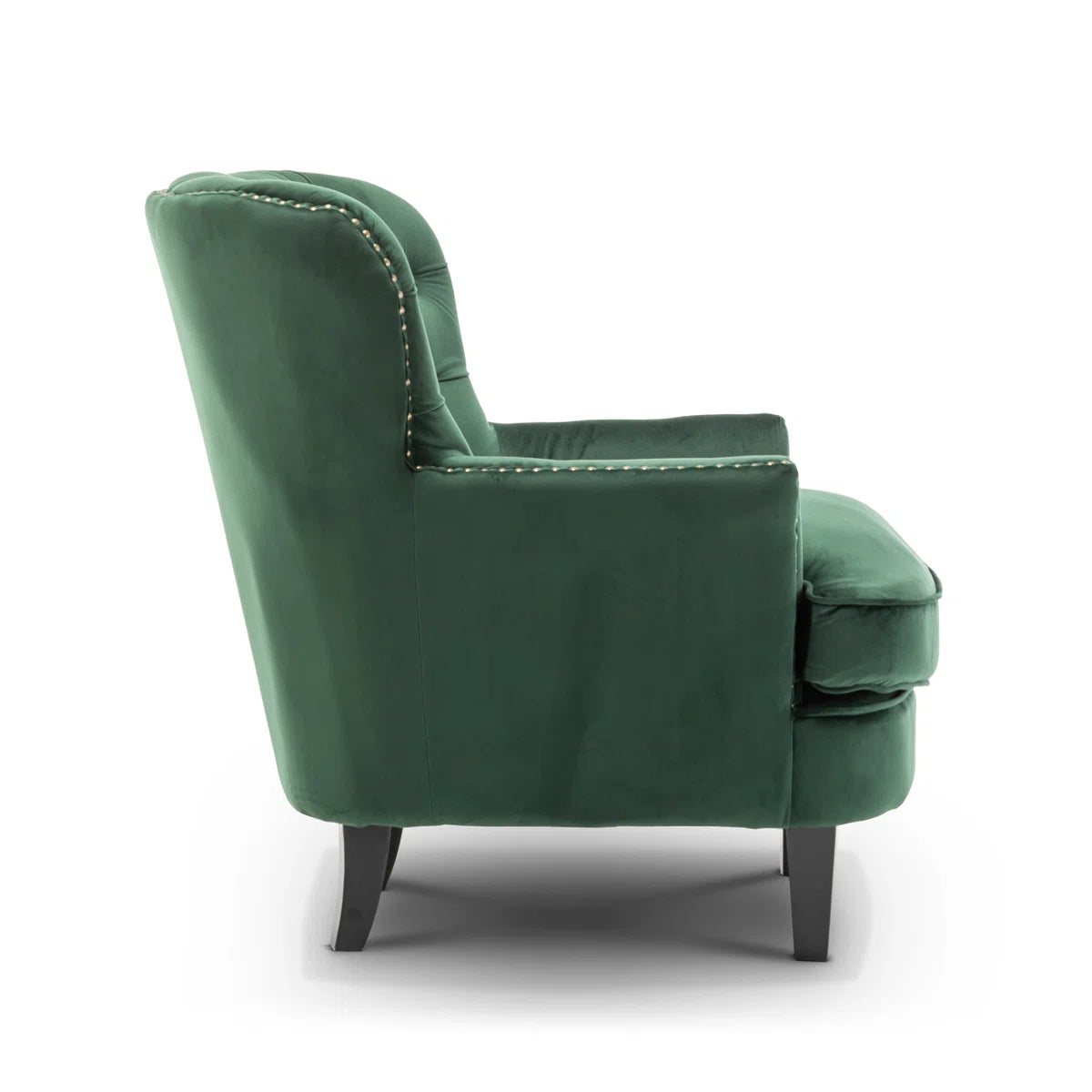 Armitage Green Velvet Armchair