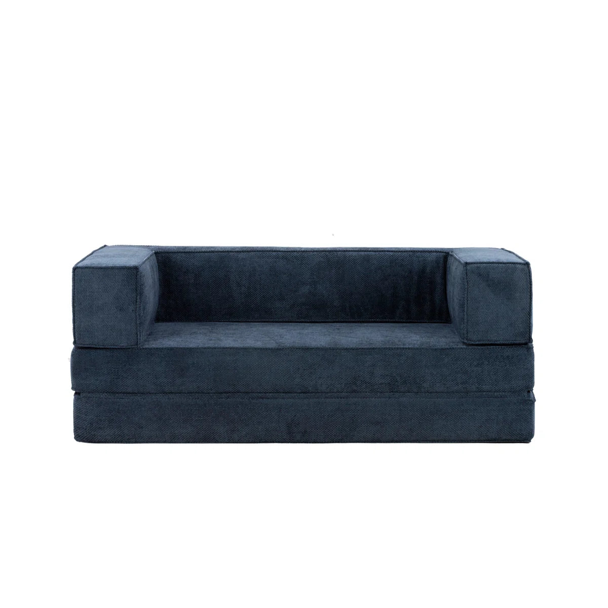 Dougie 2 Seat Blue Upholstered Day Bed