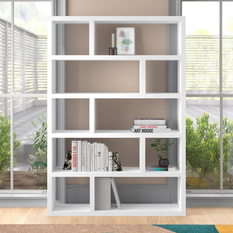 Jacob White Open Bookcase