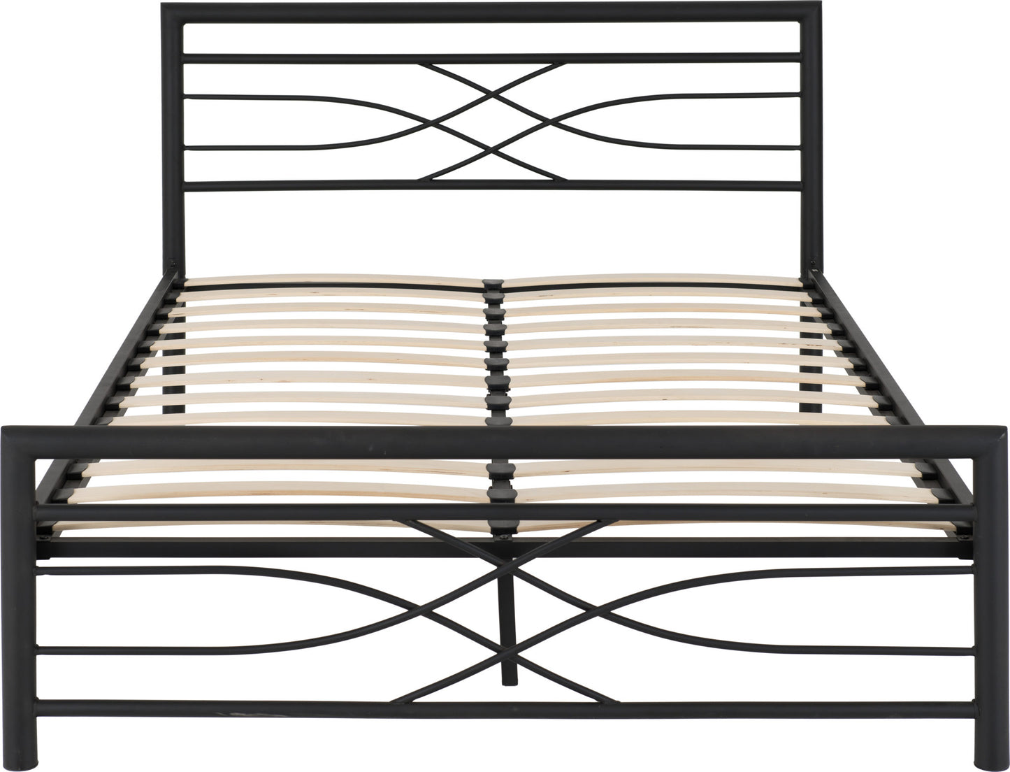 KLY 4ft6" Double Metal Bed