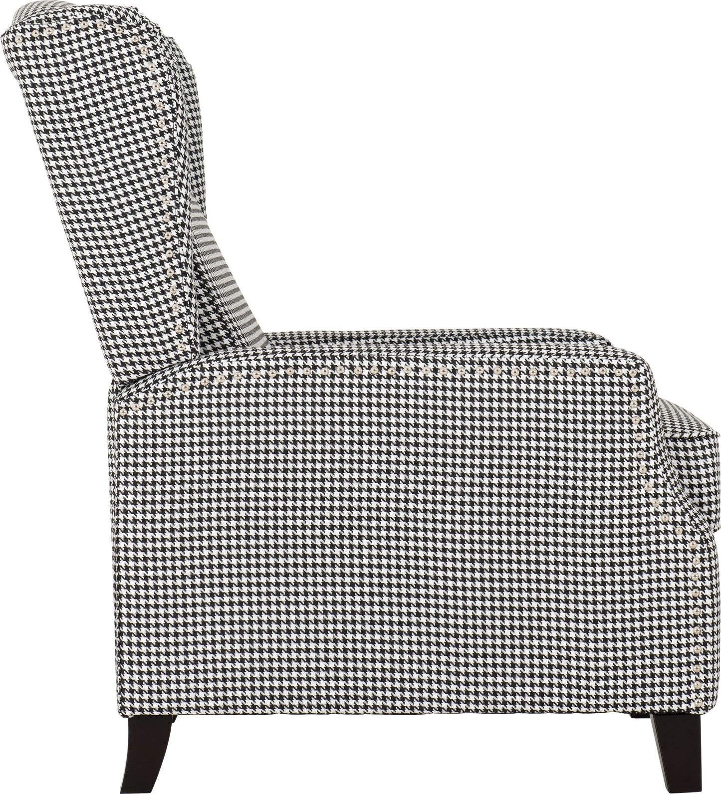 KNS Dogtooth Fabric Recliner Chair