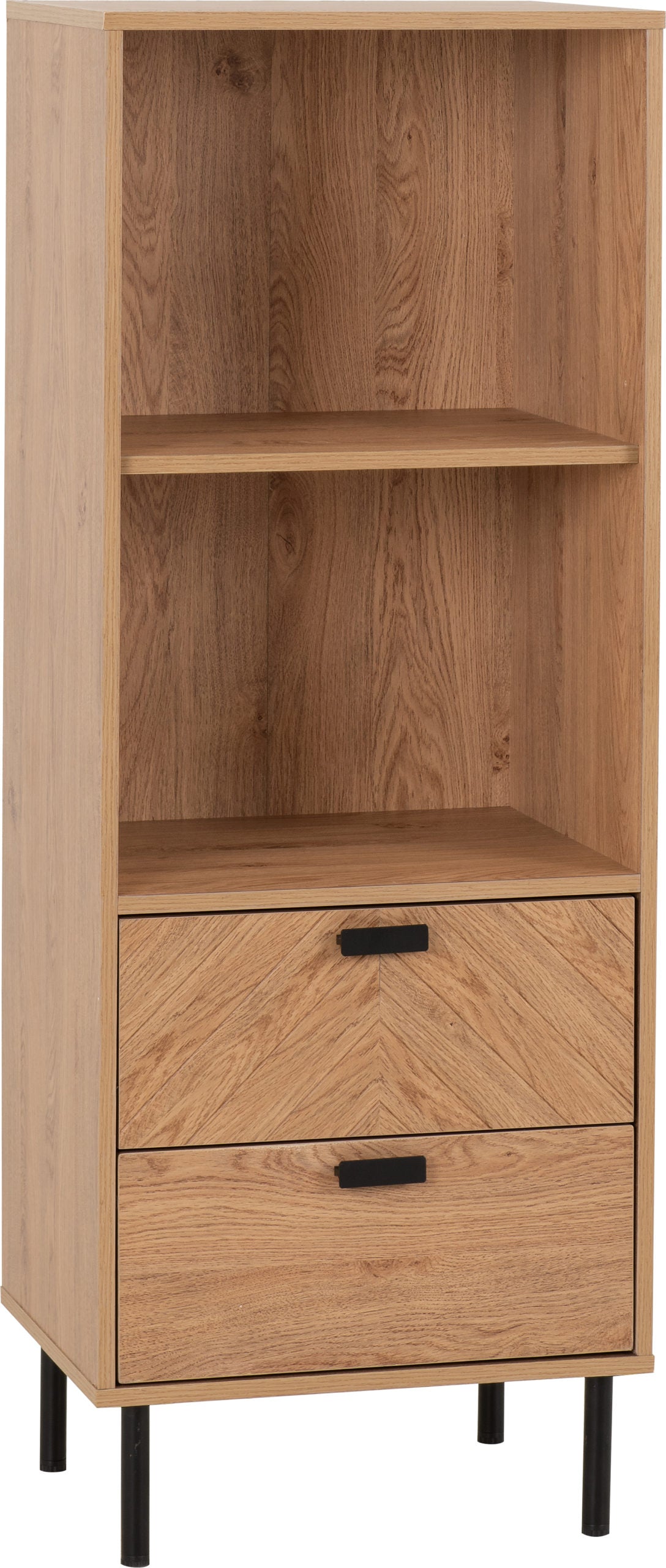 LEO 2 Drawer 2 Shelf Cabinet