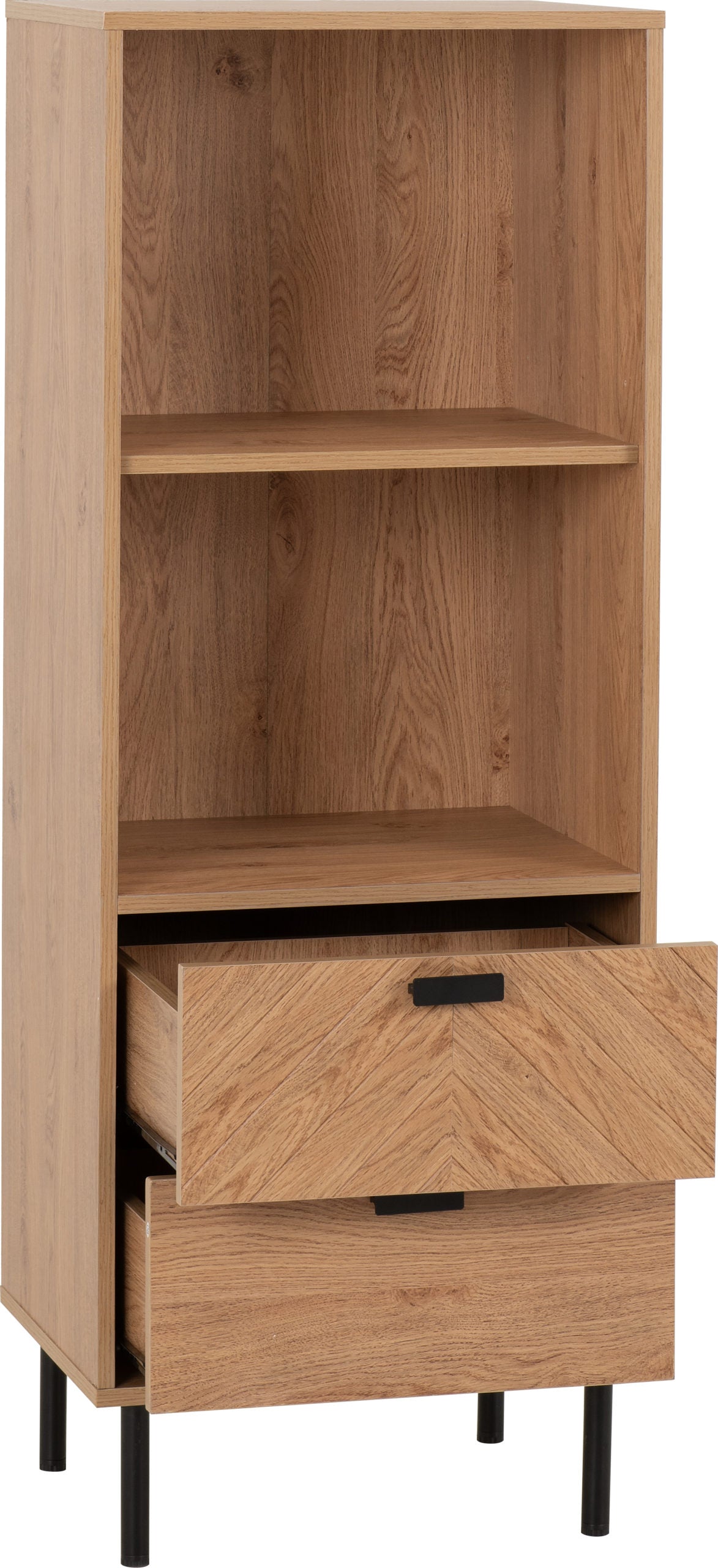 LEO 2 Drawer 2 Shelf Cabinet
