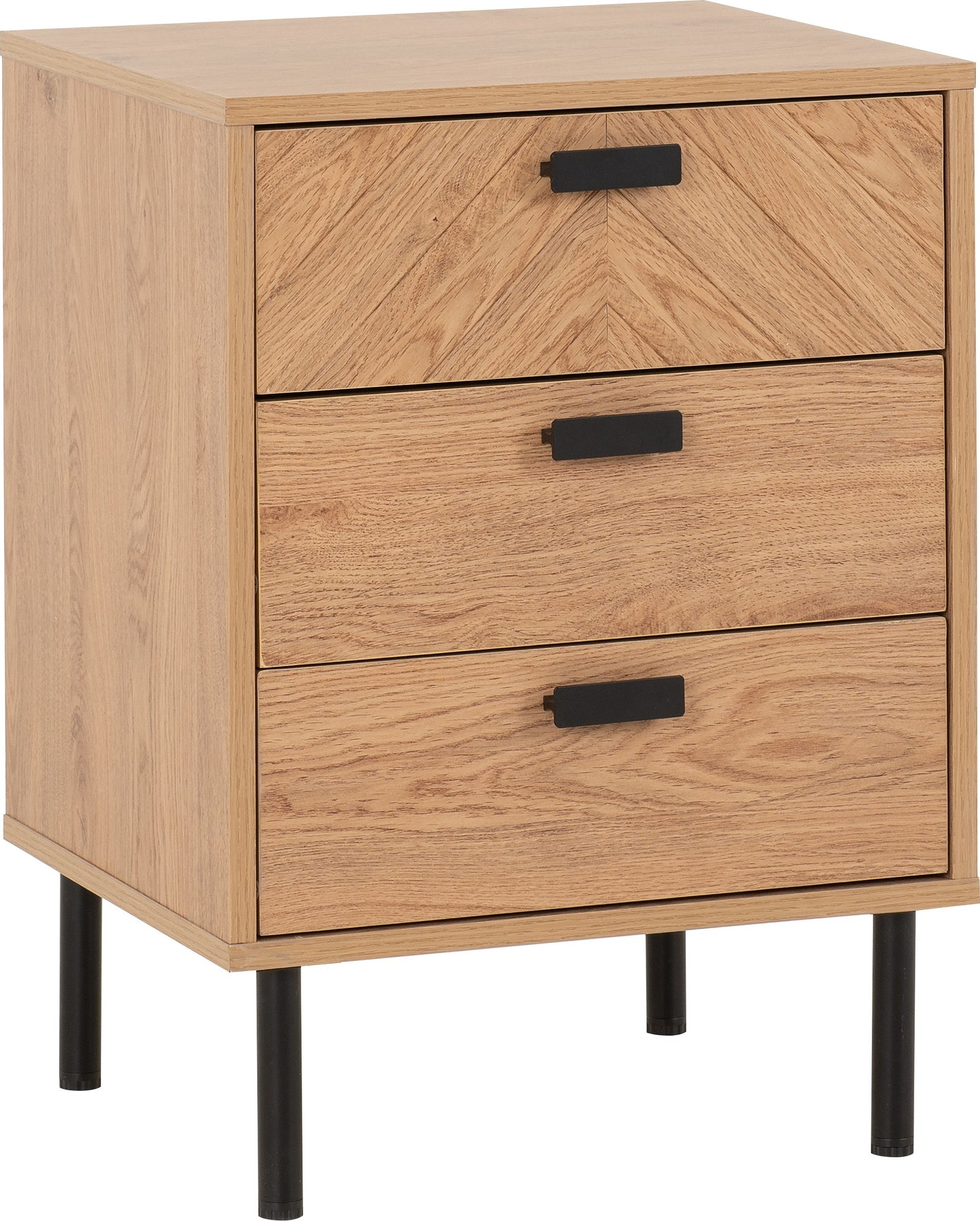 LEO 3 Drawer Bedside