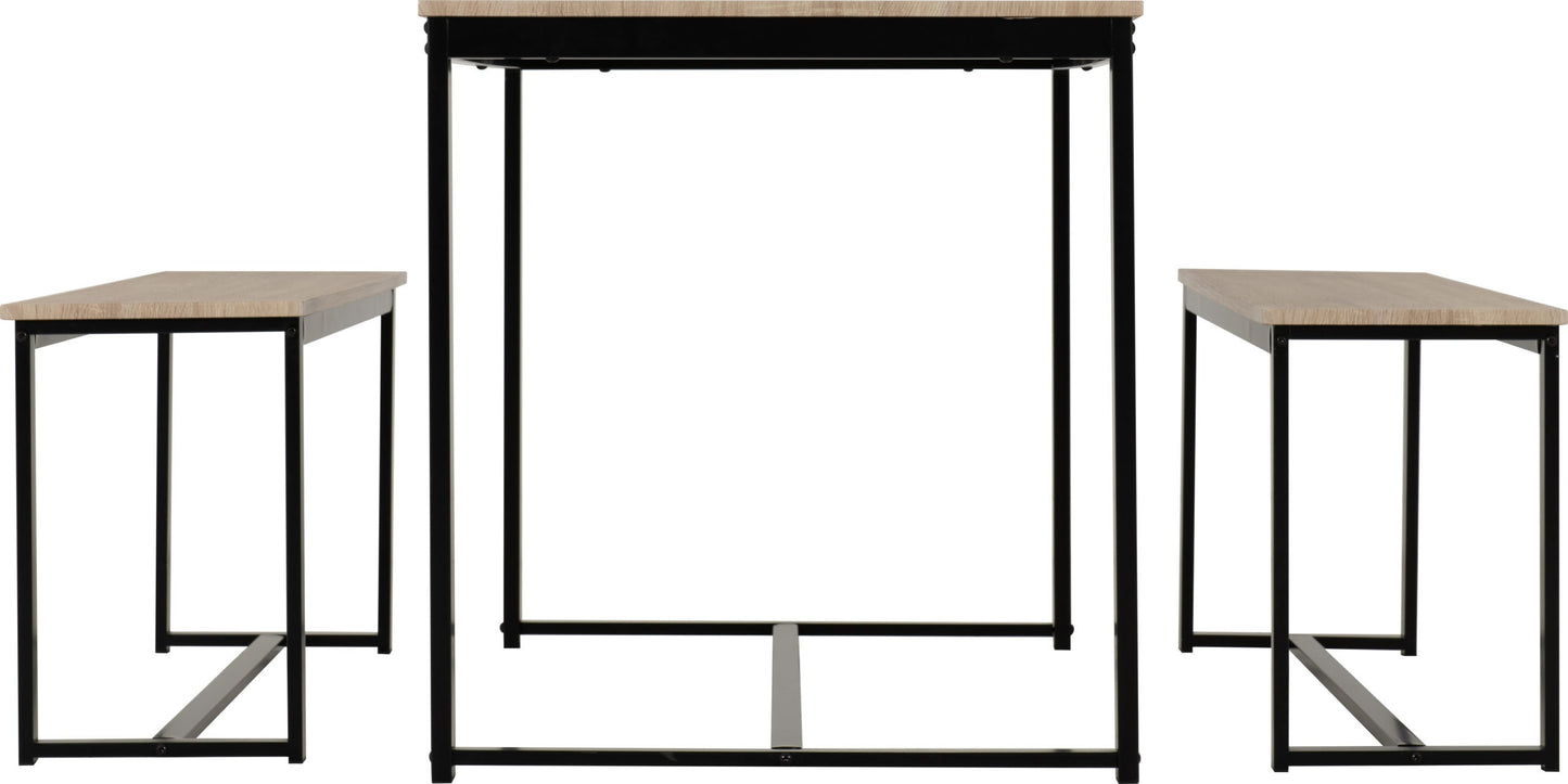 LCN 1+2 Dining Bench Set