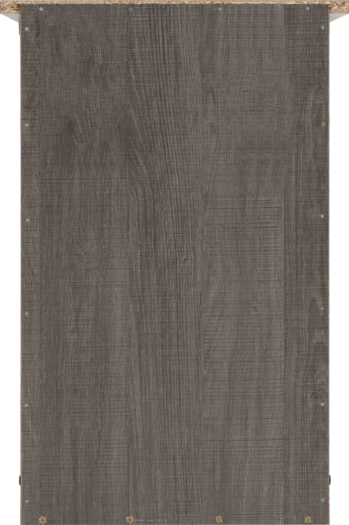 LSB 3 Drawer Bedside Chest - Black Wood Grain
