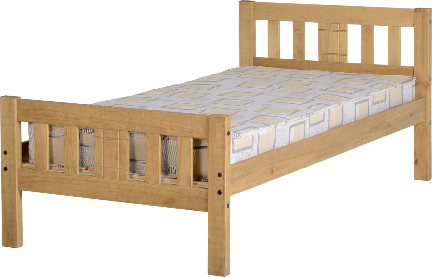RIO 3ft Single Wooden Bed