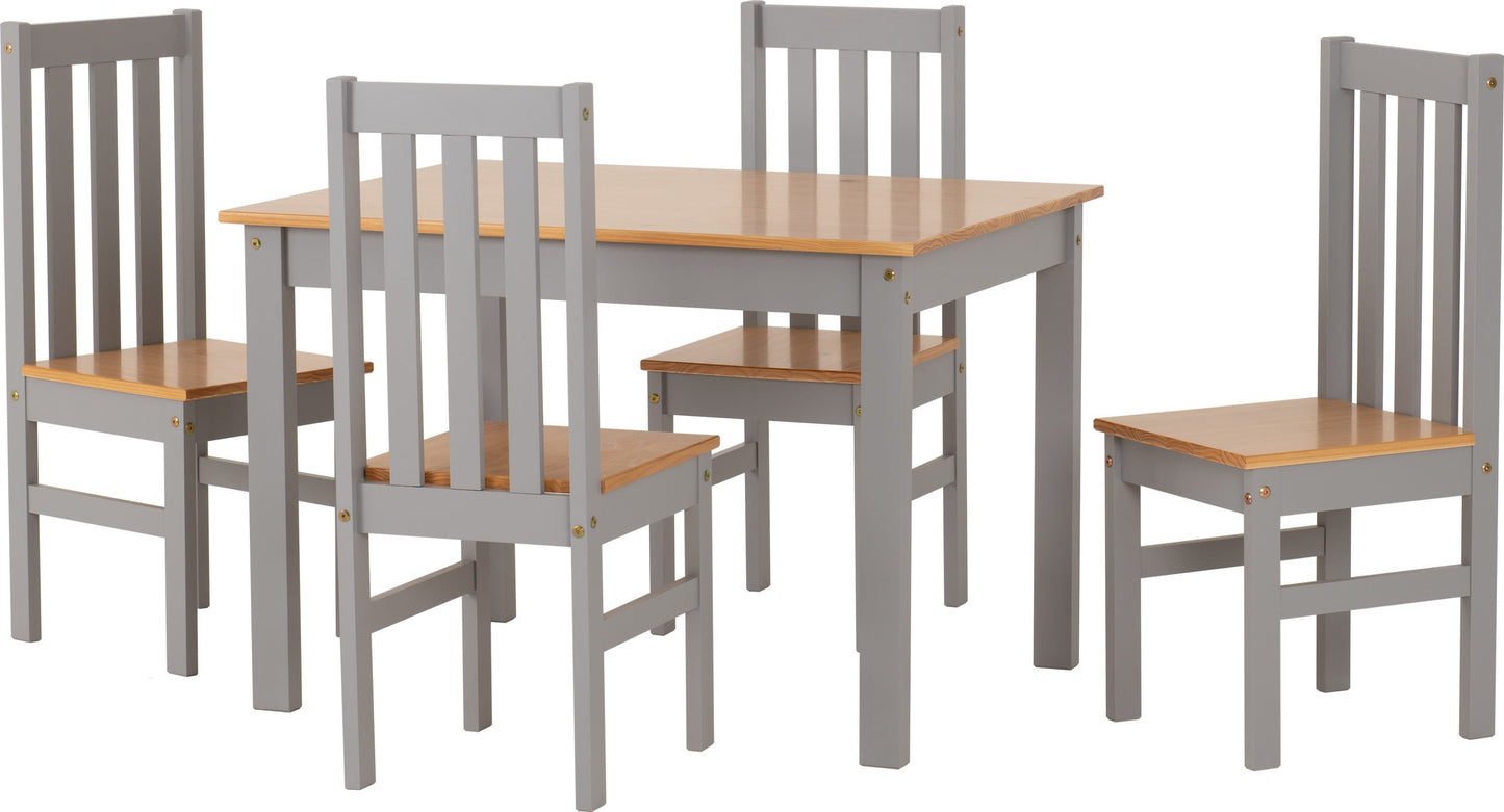 LUD 4 Seater Dining Set