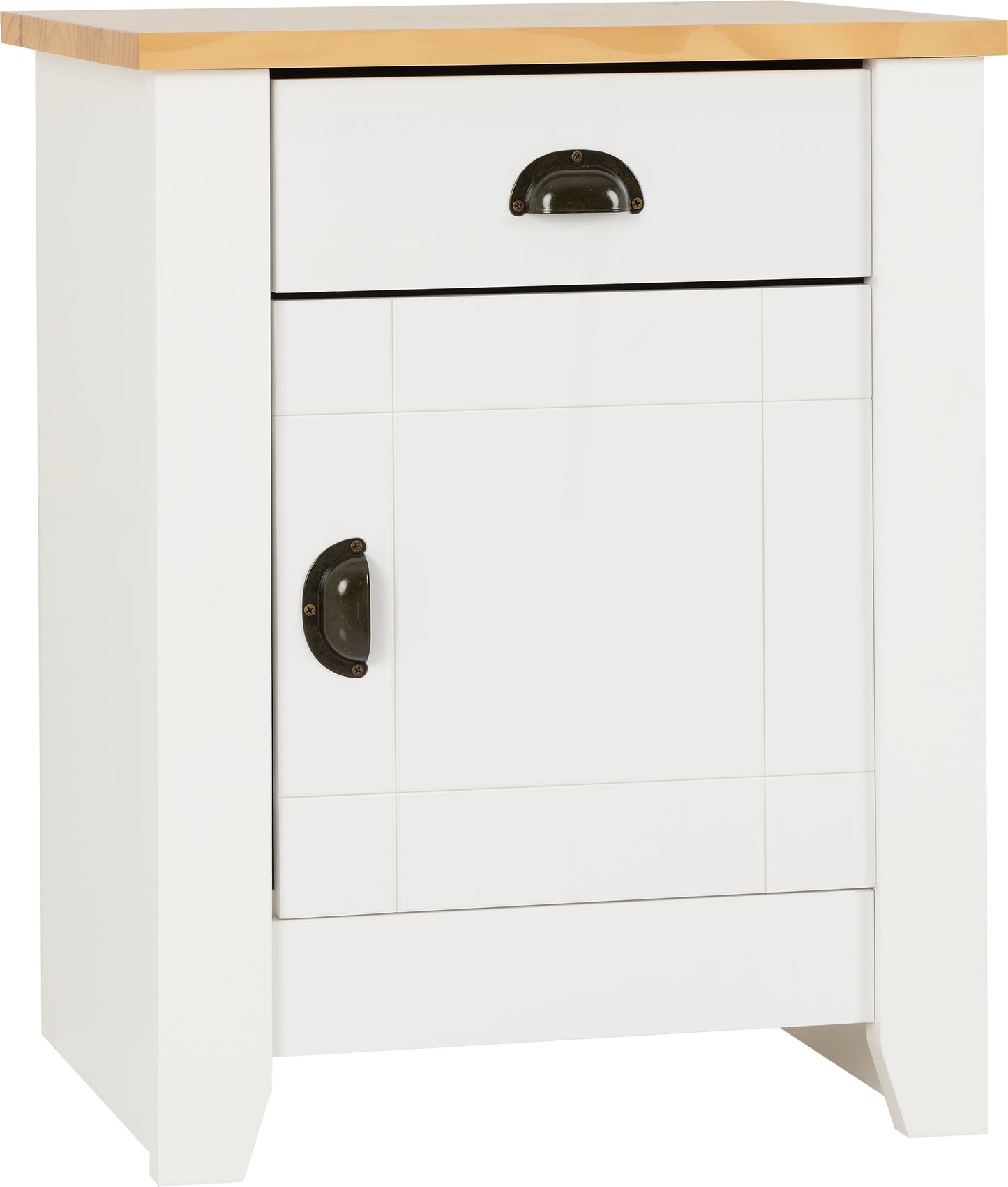 LDLW 1 Drawer 1 Door Bedside Cabinet