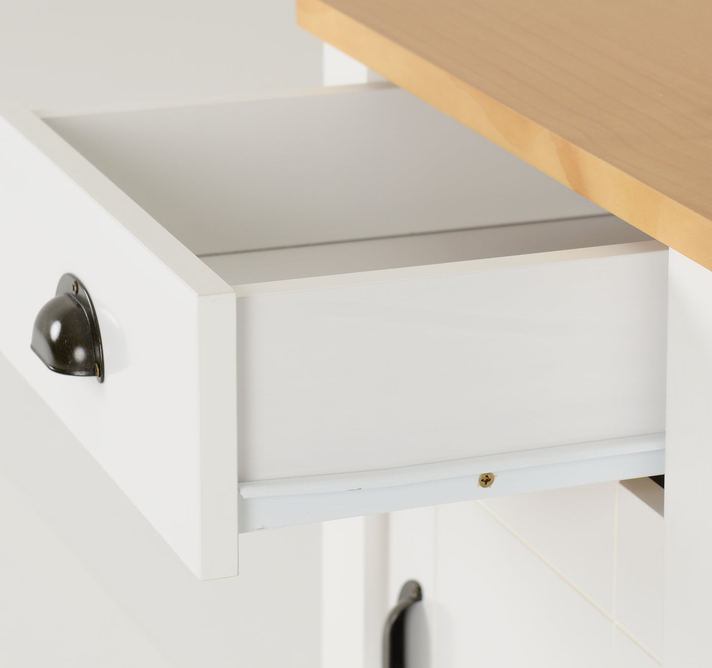 LDLW 1 Drawer 1 Door Bedside Cabinet