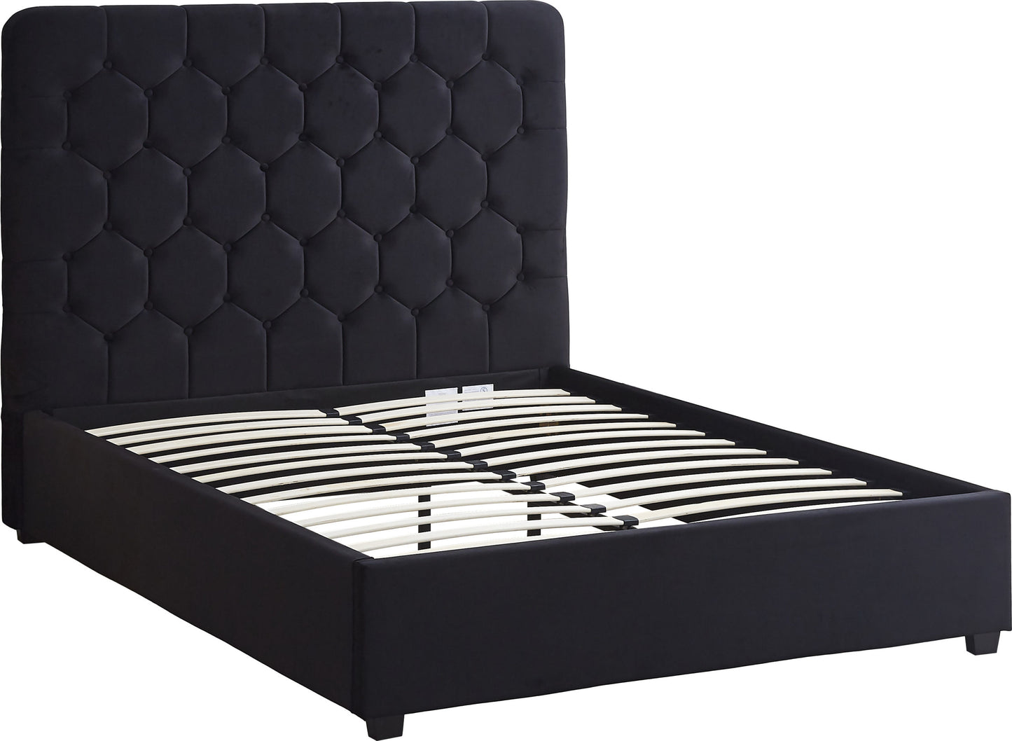 MAD 5” Kingsize Velvet Bedstead