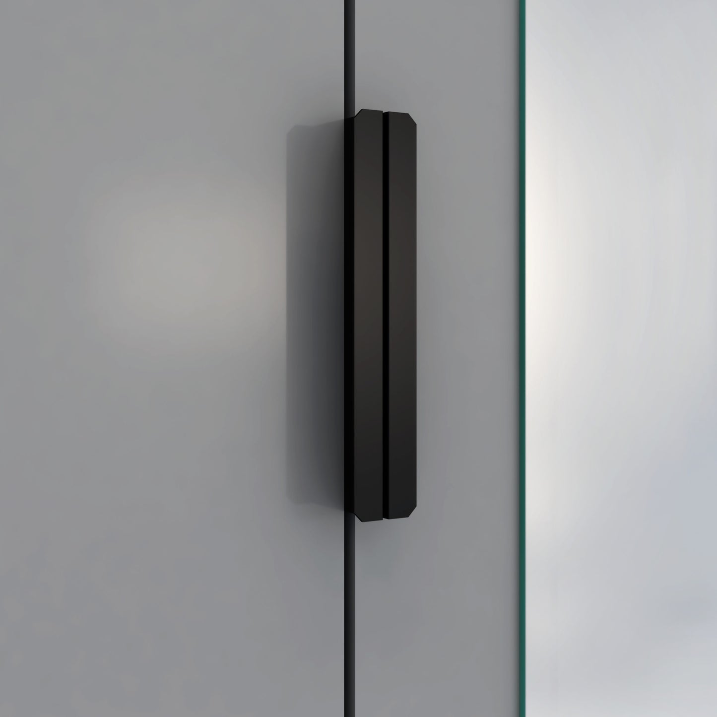 MDD 2 Door 1 Drawer Mirrored Wardrobe
