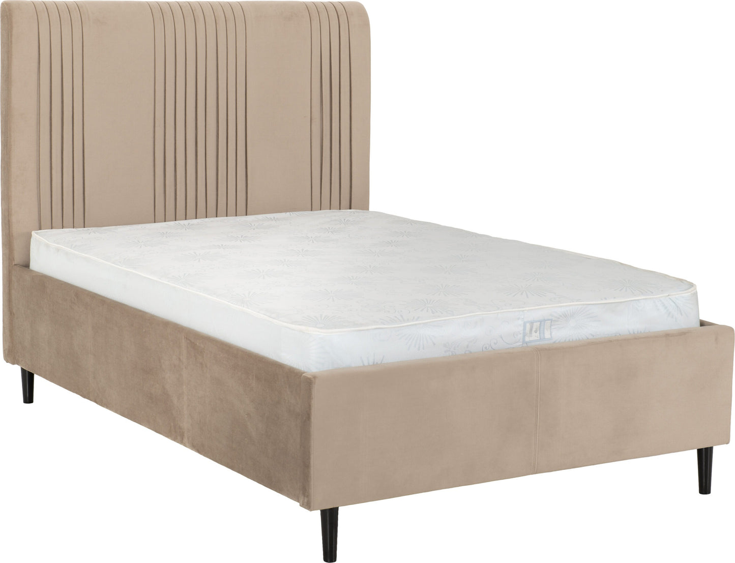 MAI 4ft6” Double Velvet Bedstead