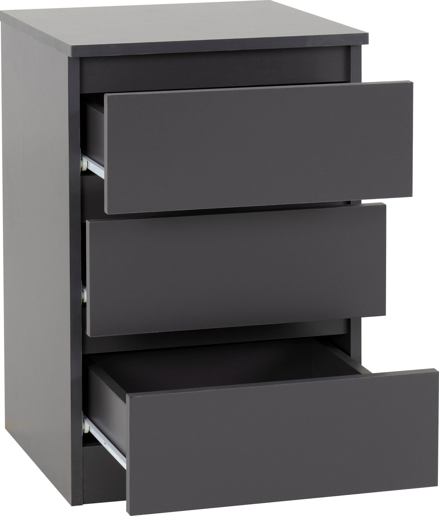 MLV 3 Drawer Bedside