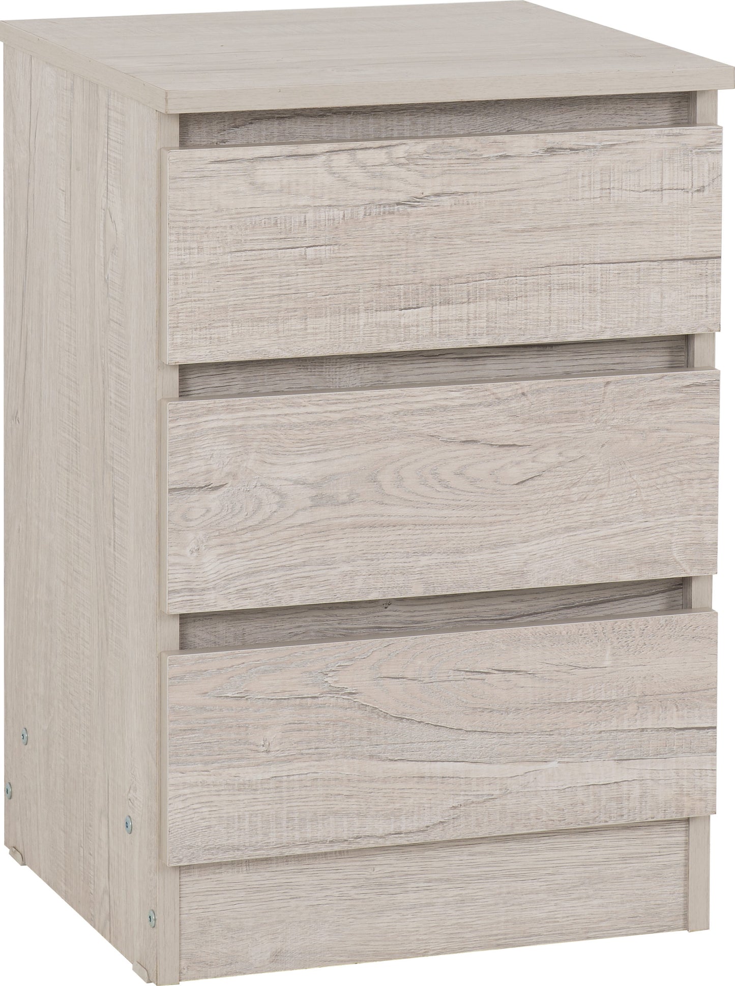 MLV 3 Drawer Bedside