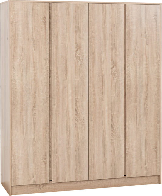 MLV 4 Door Wardrobe