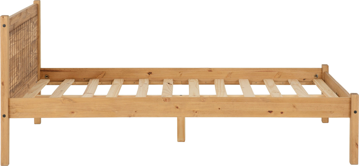 MYA 4ft6" Double Pine Bed