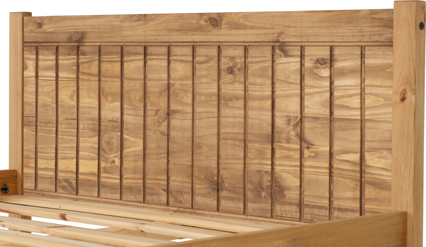 MYA 4ft6" Double Pine Bed
