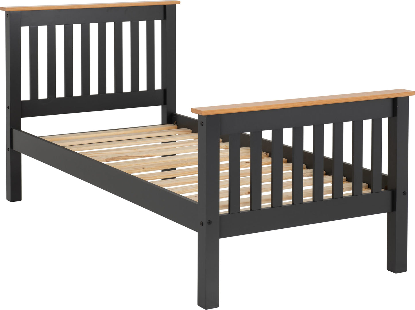 MNC 3ft Single Bed - High Foot End
