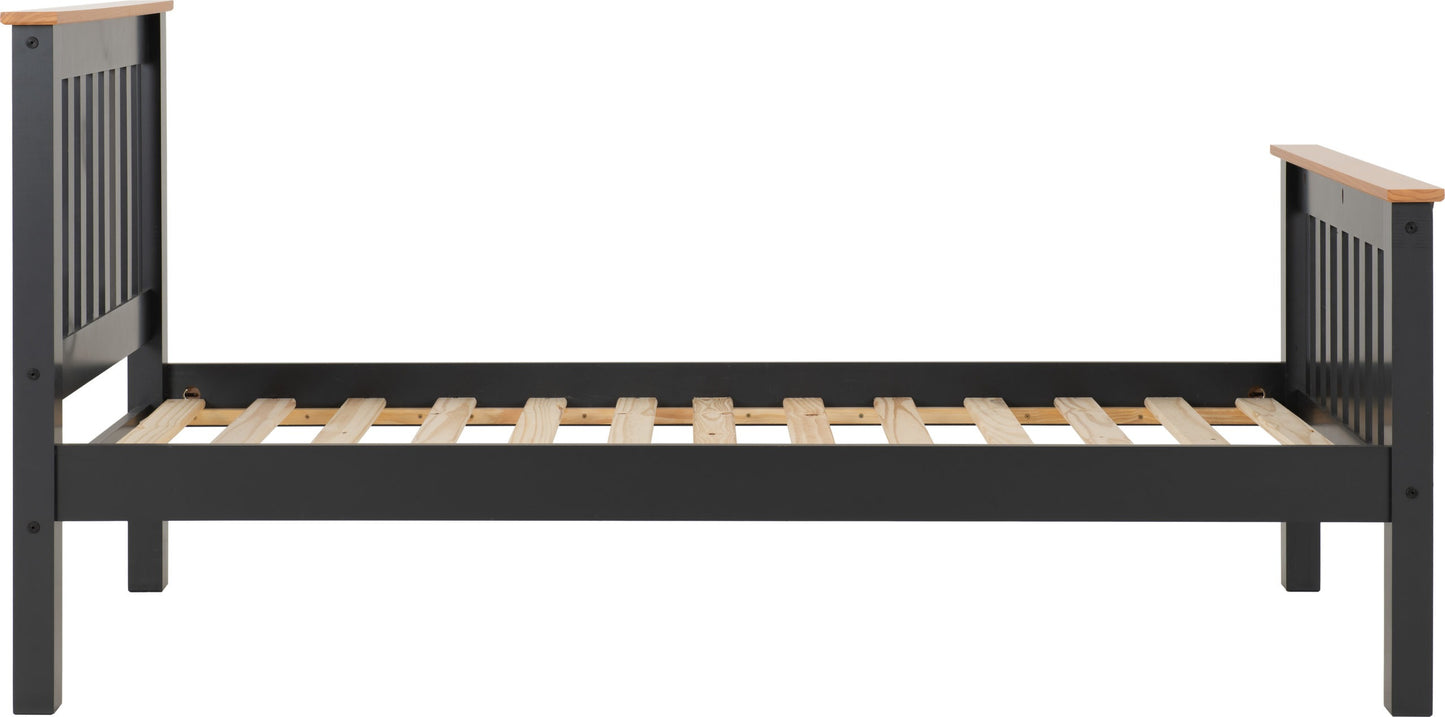 MNC 3ft Single Bed - High Foot End